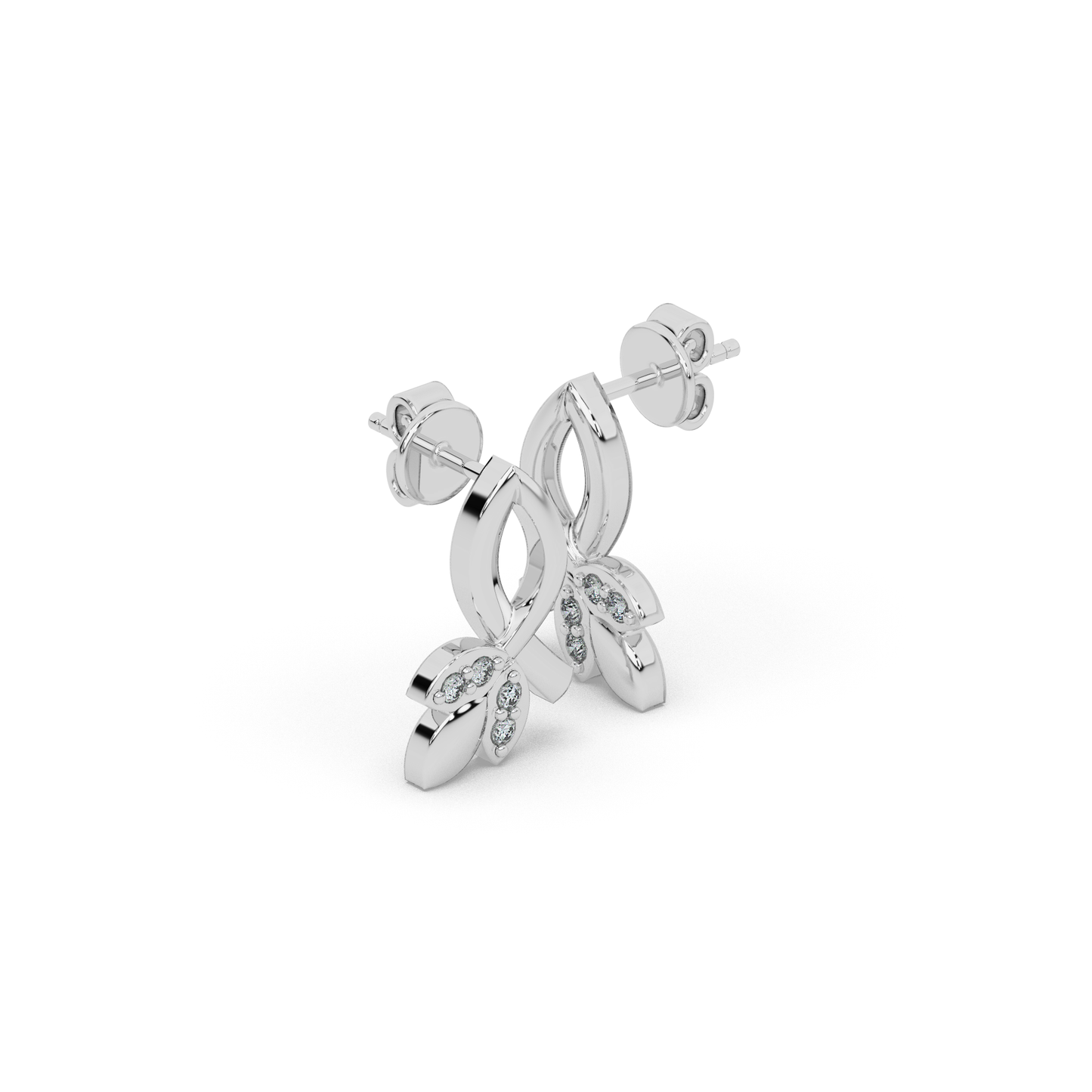 Ethereal Charm Diamond Earring