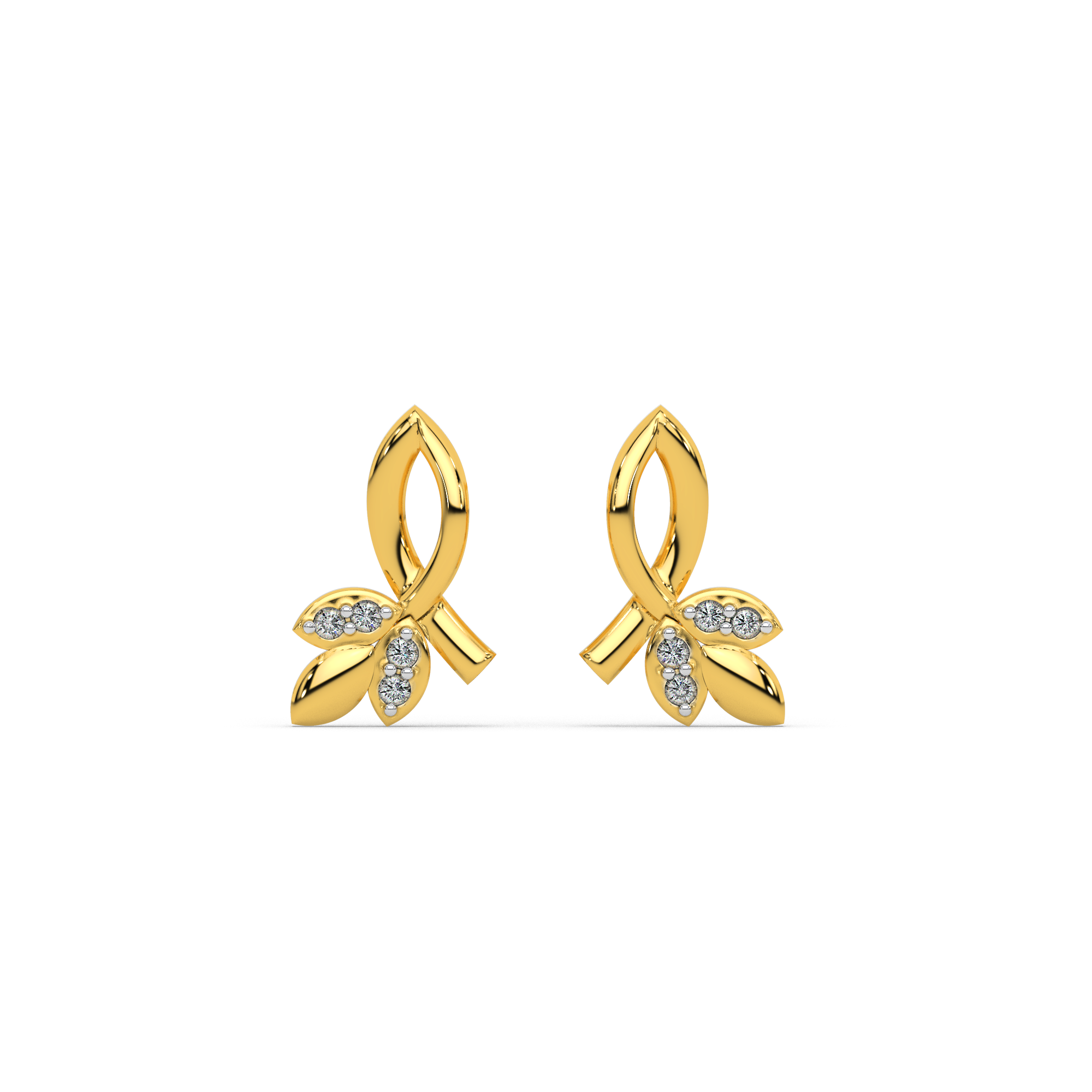Ethereal Charm Diamond Earring