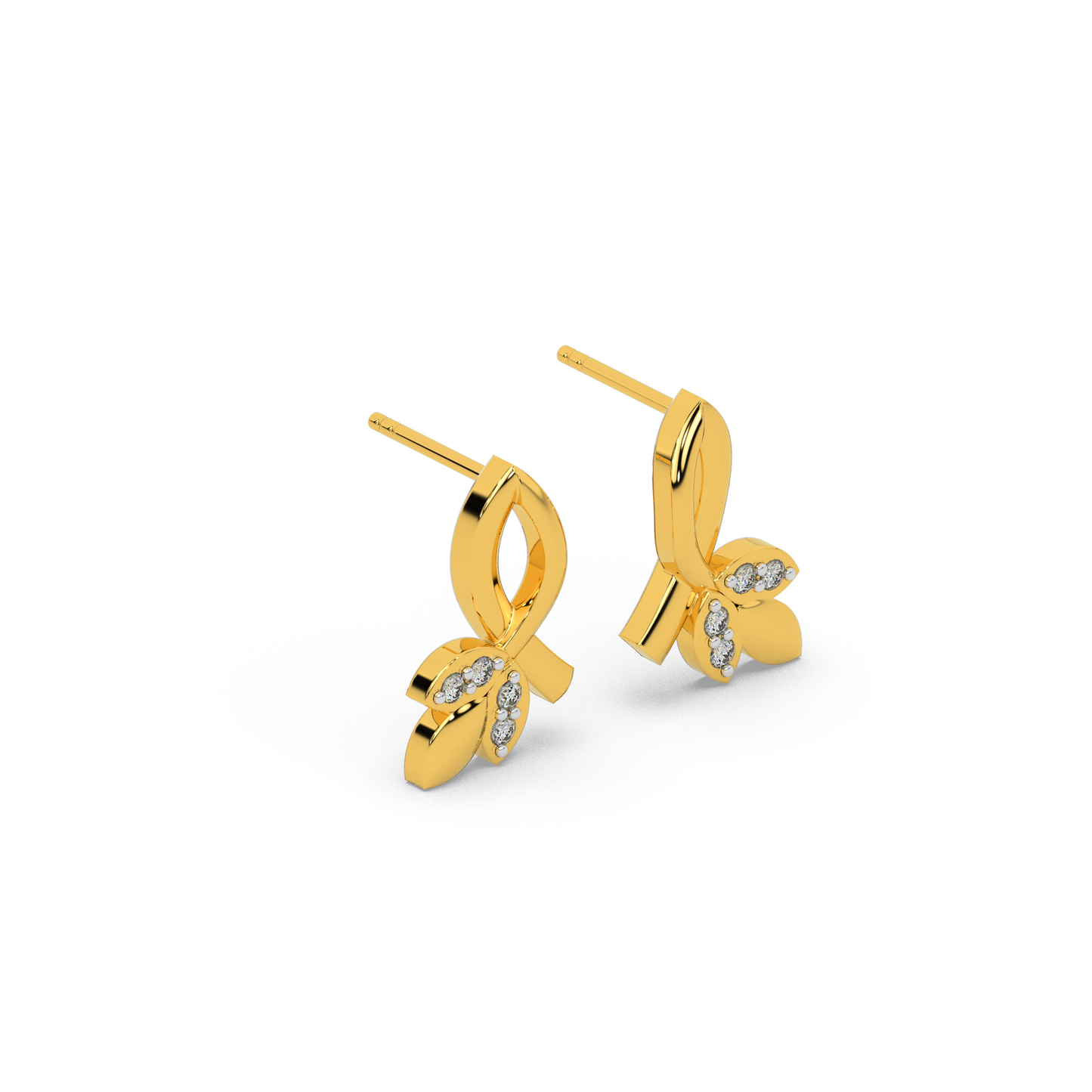 Ethereal Charm Diamond Earring