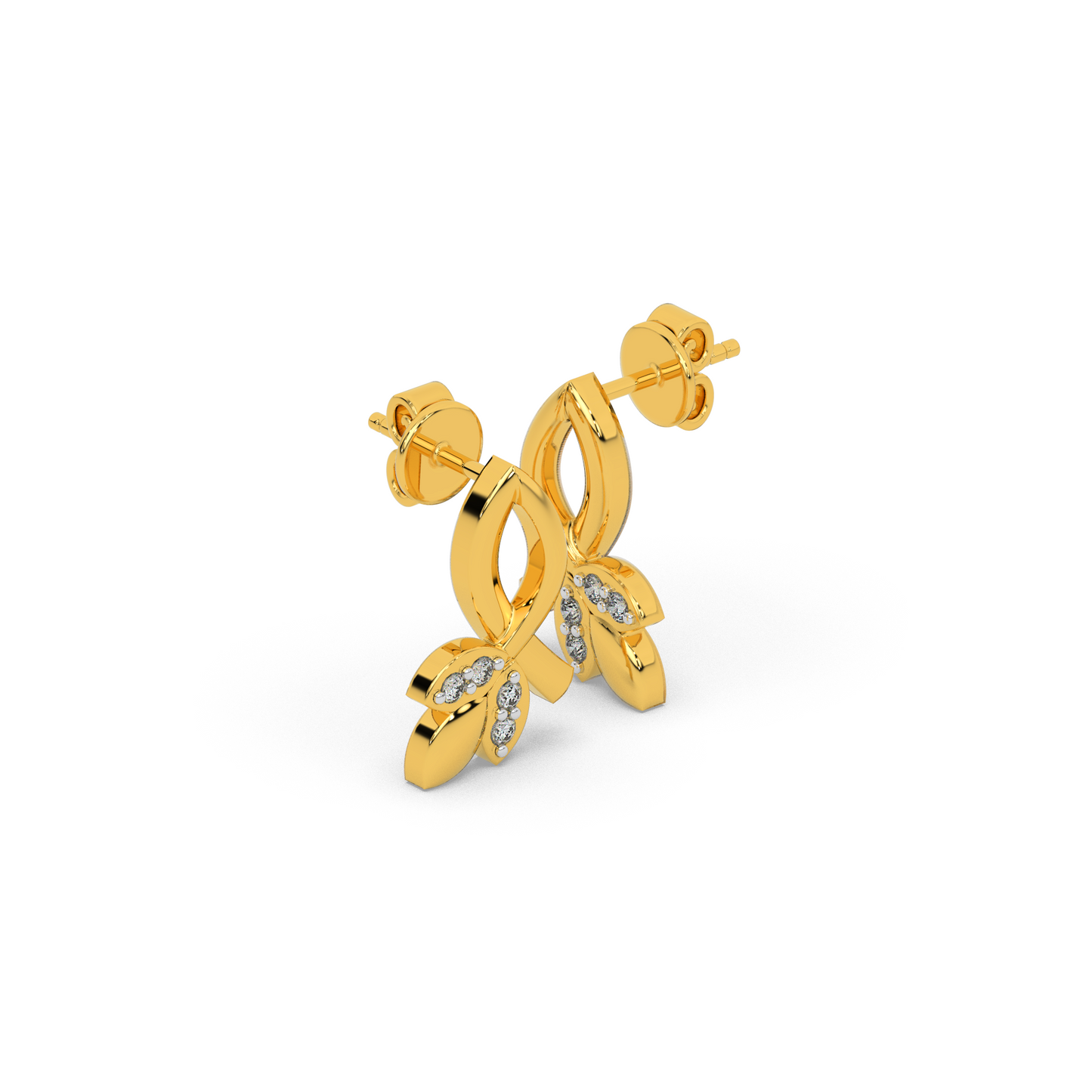 Ethereal Charm Diamond Earring