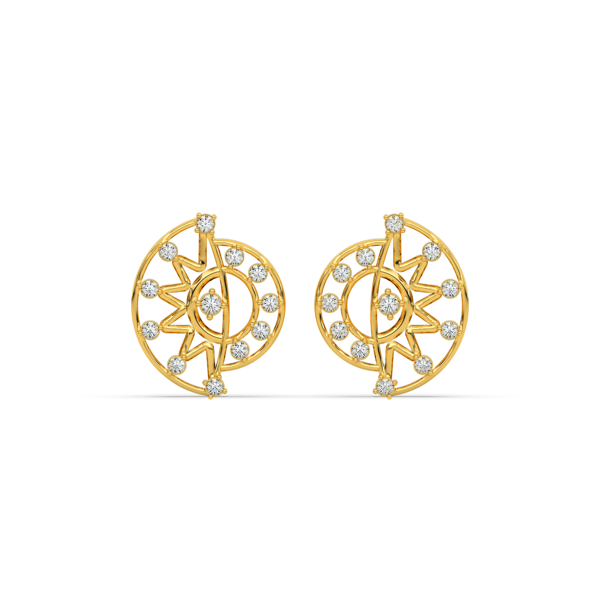 Royal Lustre Diamond Earring