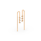 Majestic Sparkle Diamond Earring 18K