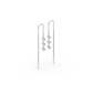 Majestic Sparkle Diamond Earring 18K
