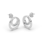 Opulent Radiance Diamond Earring 18K