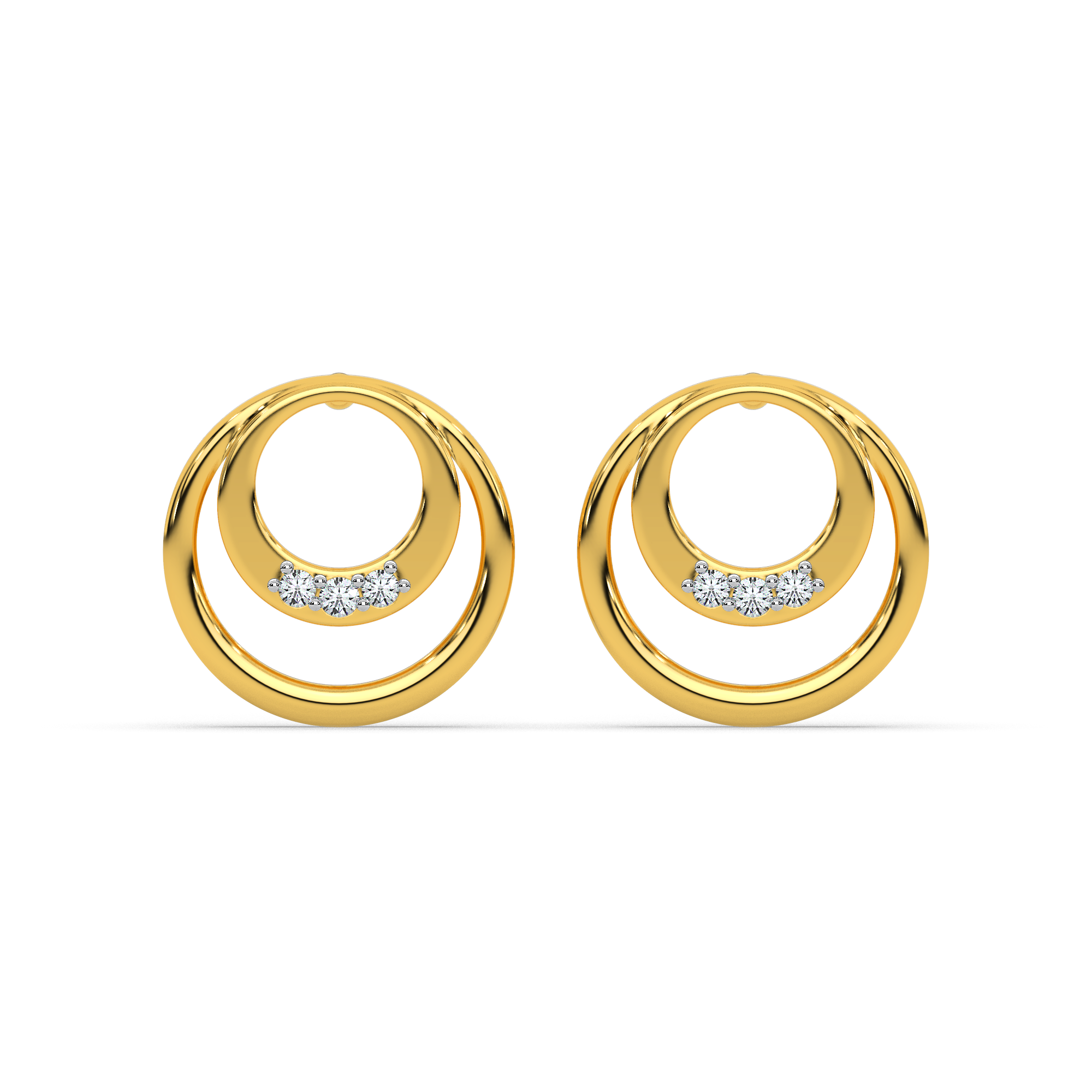 Opulent Radiance Diamond Earring