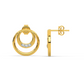Opulent Radiance Diamond Earring 18K