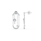 Shimmering Grace Diamond Earring 18K