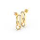 Shimmering Grace Diamond Earring 18K