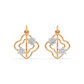 Golden Aura Diamond Earring 18K