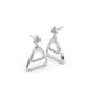 Exquisite Shine Diamond Earring 18K