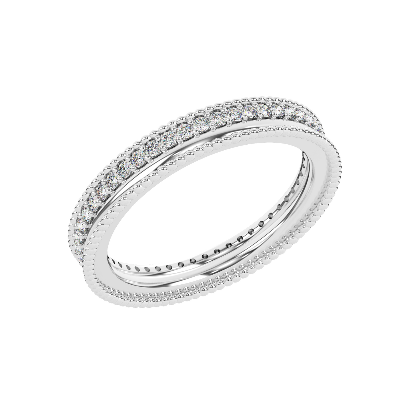 Opulent Ethereal 18Kt Diamond Ring