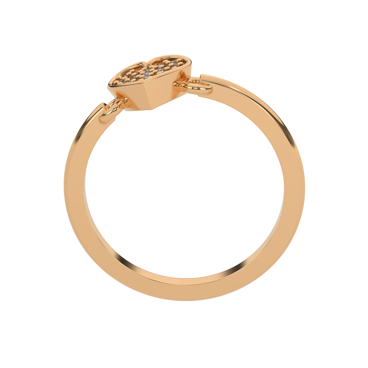 Ember Serenade 18Kt Diamond Ring