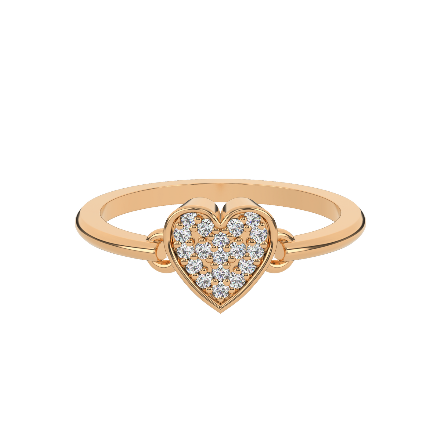 Ember Serenade 18Kt Diamond Ring