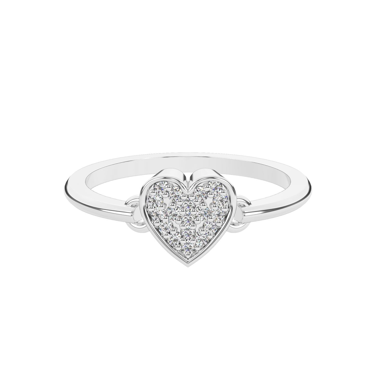 Ember Serenade 18Kt Diamond Ring