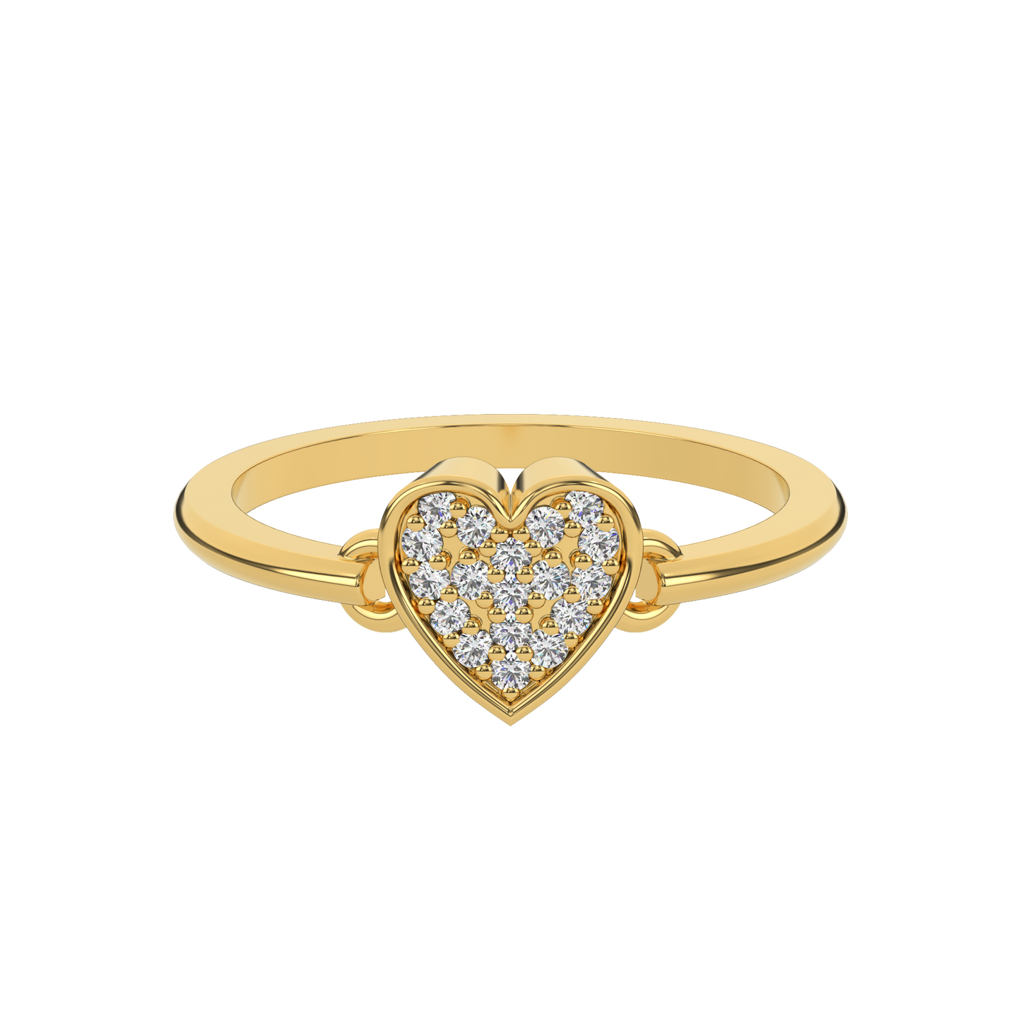 Ember Serenade 18Kt Diamond Ring