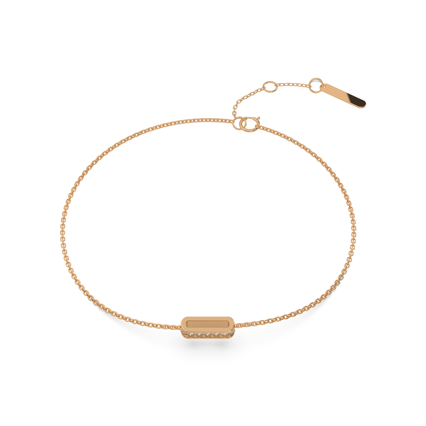 Radiant Rainfall Diamond Bracelet 18K