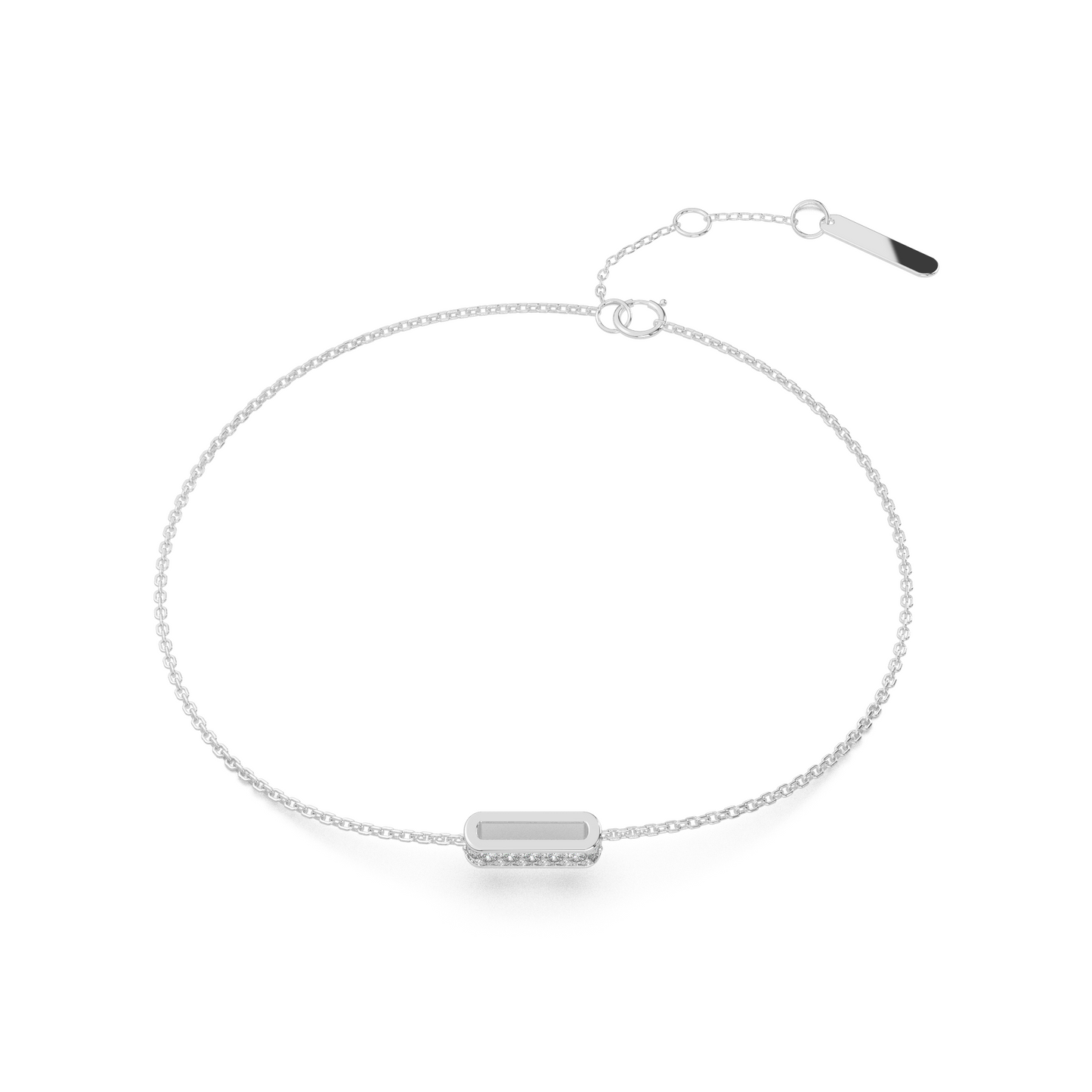 Radiant Rainfall Diamond Bracelet 18K