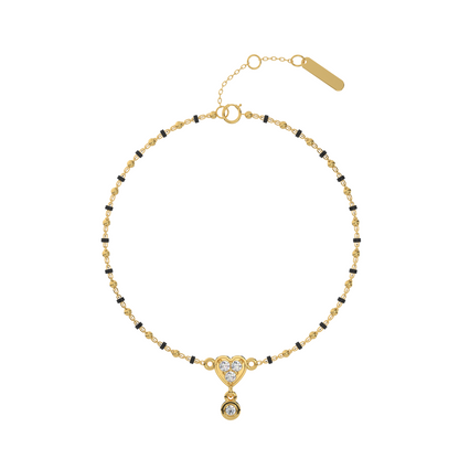 Glittering Galaxy Diamond Chain Bracelet 18K