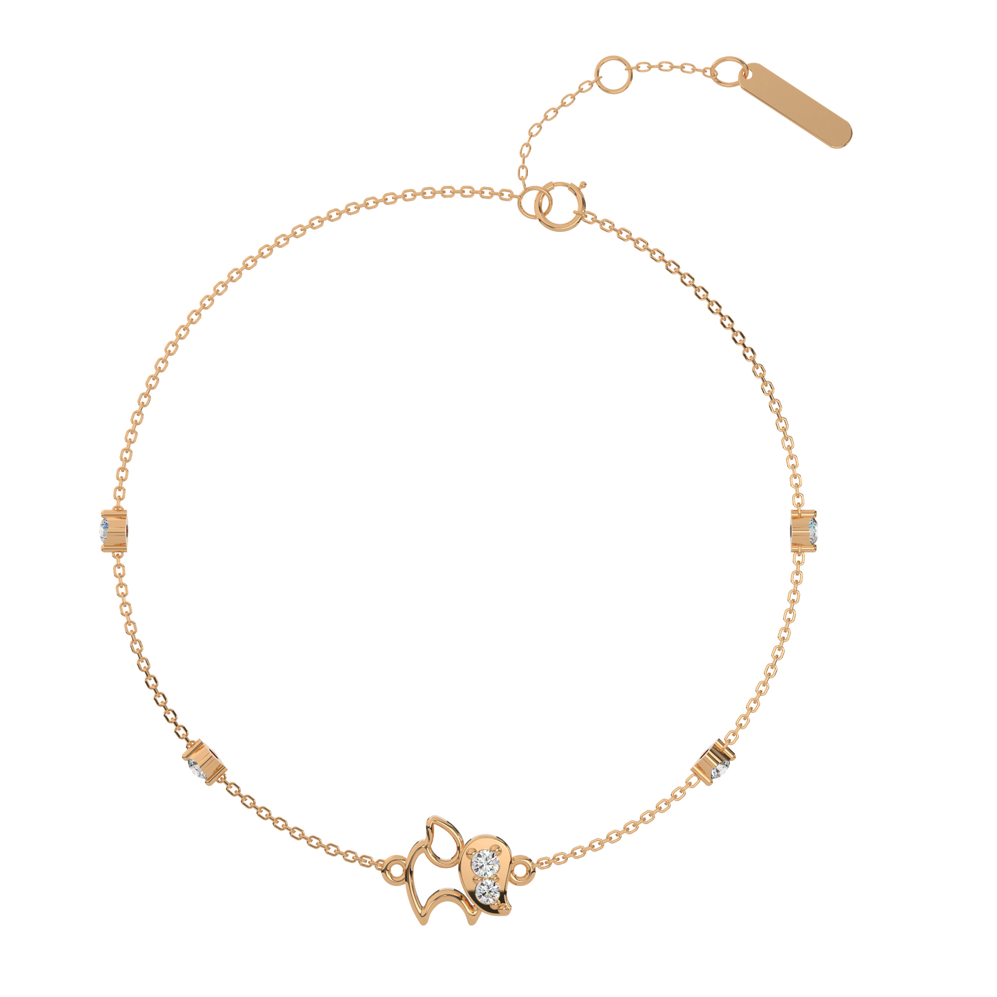 Sparkling Starlight Diamond Bracelet 18K