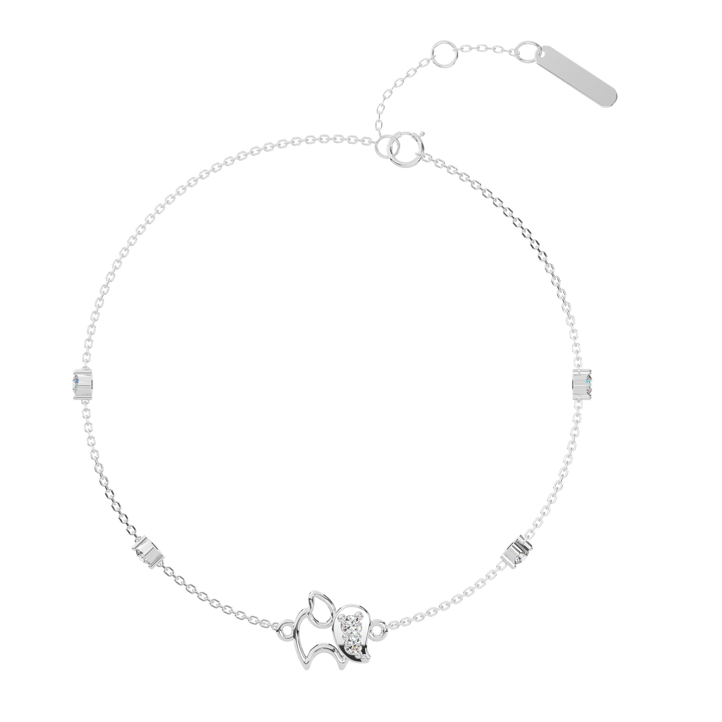 Sparkling Starlight Diamond Bracelet 18K