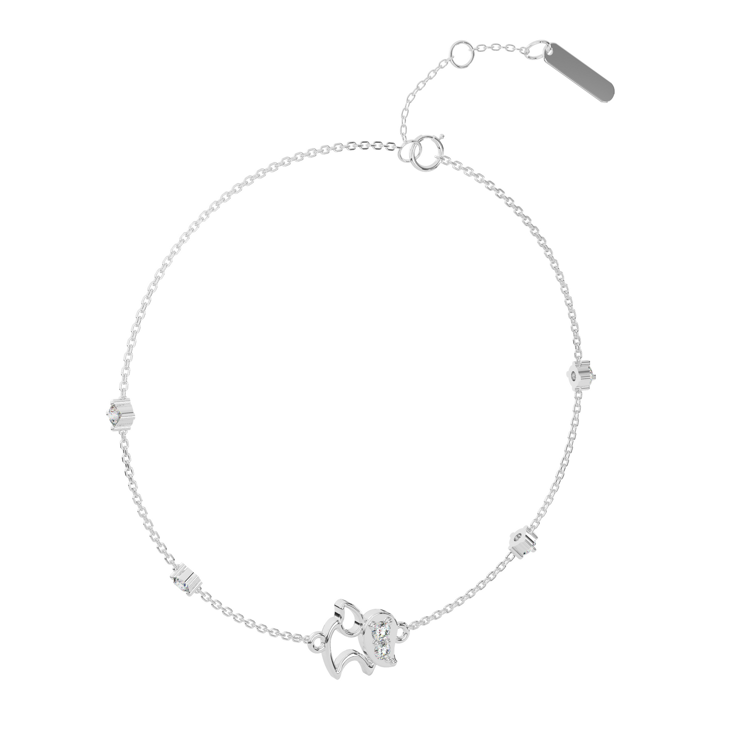 Sparkling Starlight Diamond Bracelet 18K