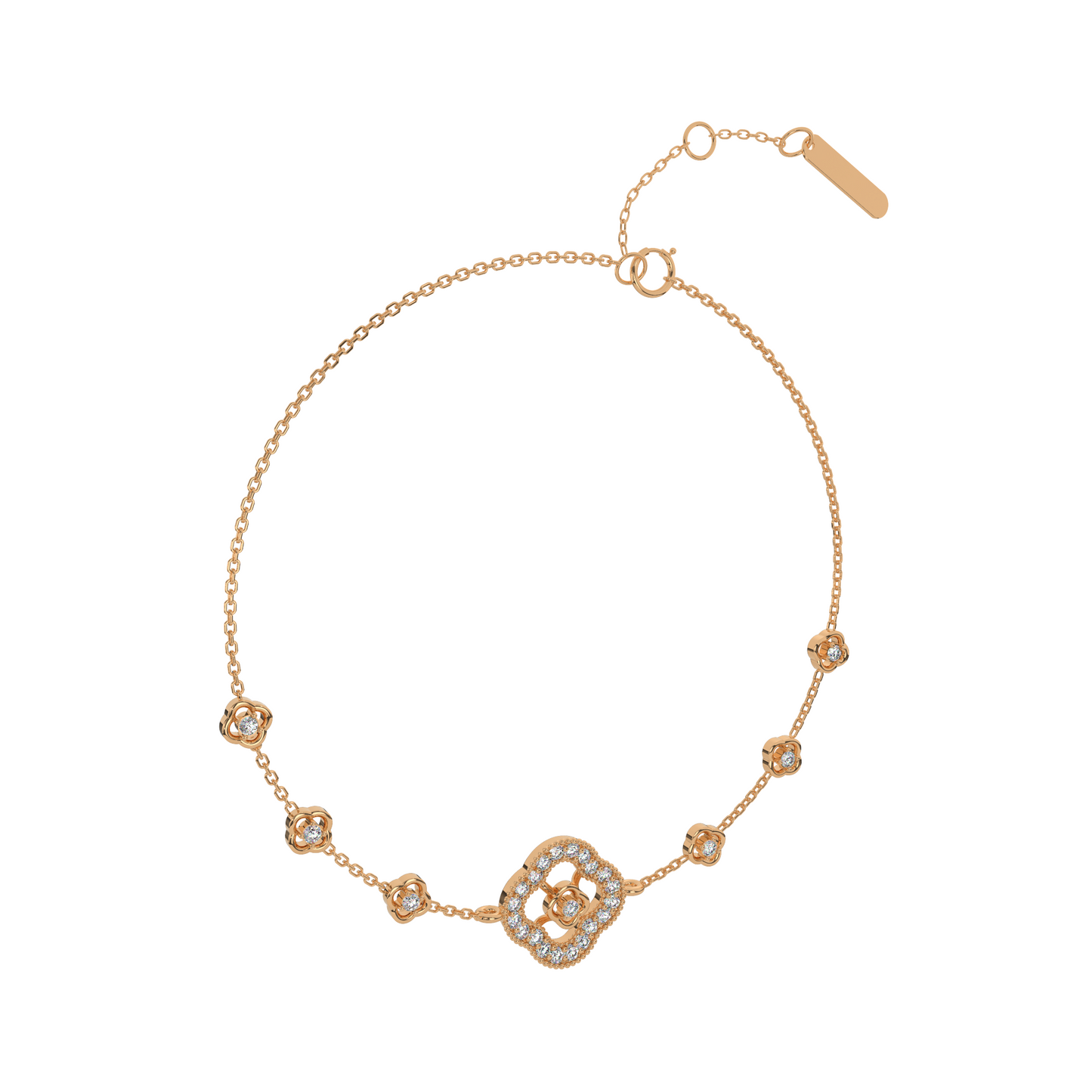 Enchanted Echo Diamond Bracelet 18K