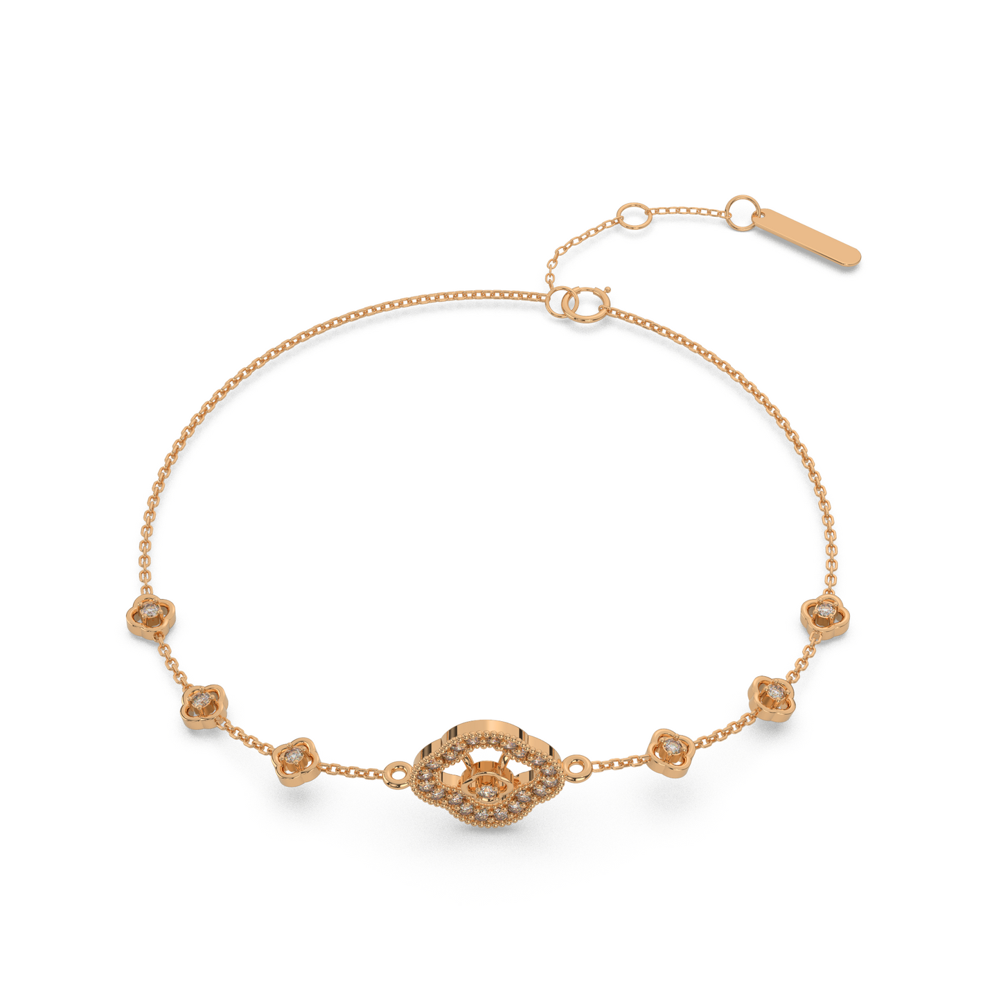 Enchanted Echo Diamond Bracelet 18K