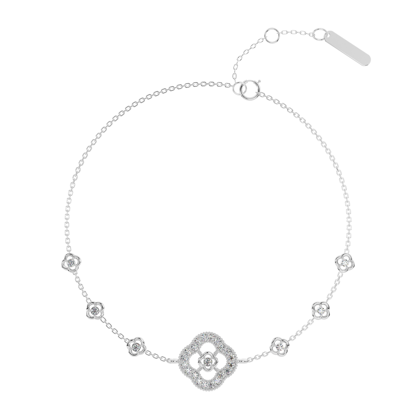 Enchanted Echo Diamond Bracelet 18K