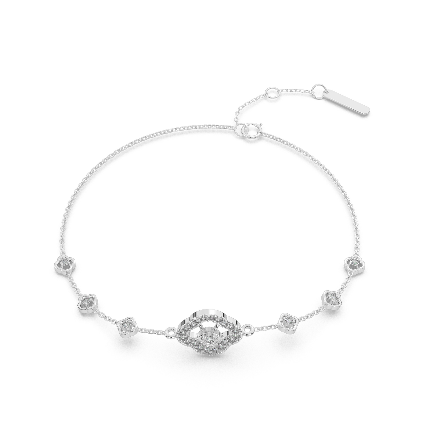 Enchanted Echo Diamond Bracelet 18K