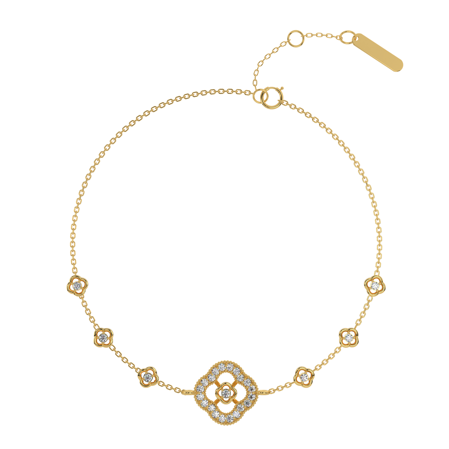 Enchanted Echo Diamond Bracelet 18K