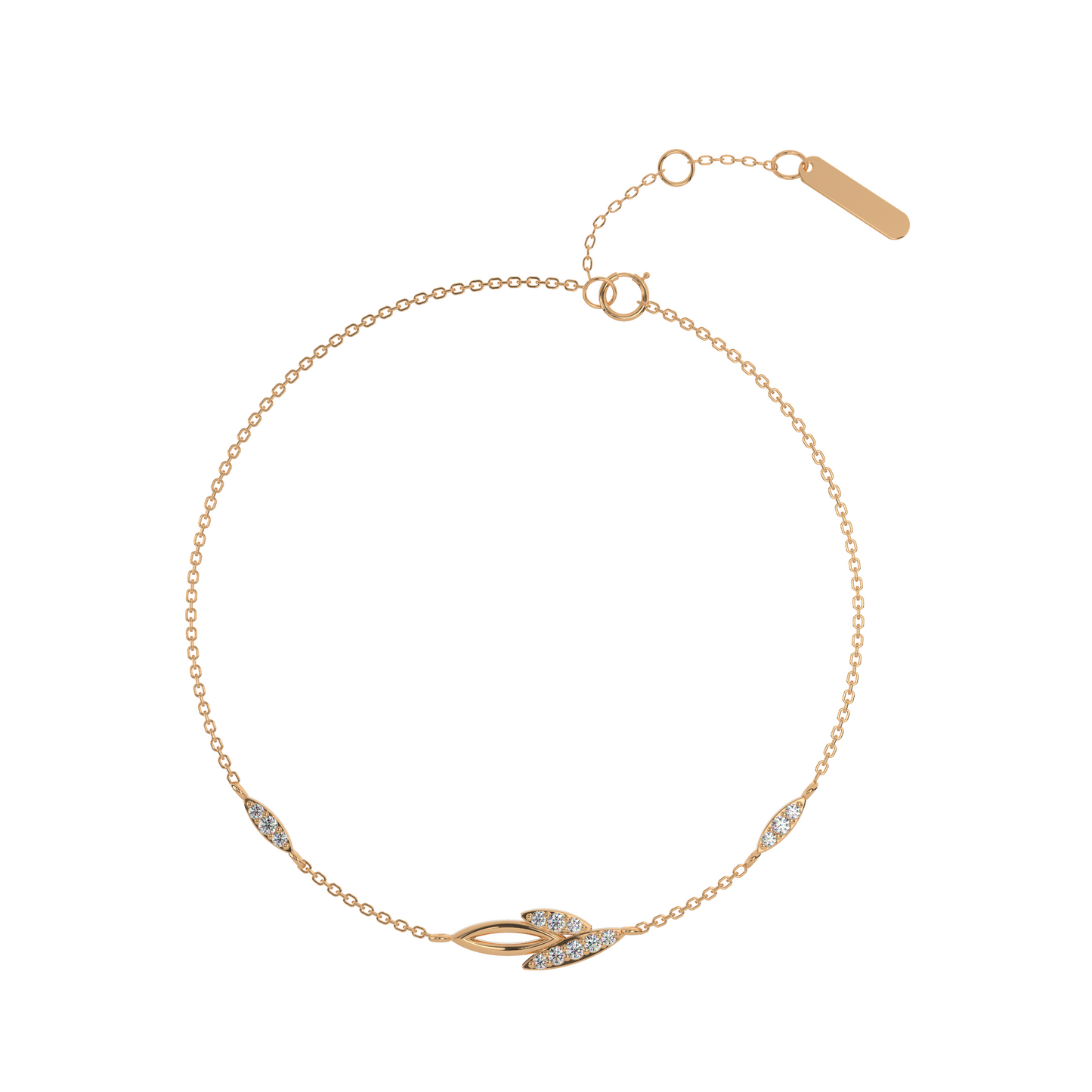 Serene Sapphire Diamond Bracelet 18K