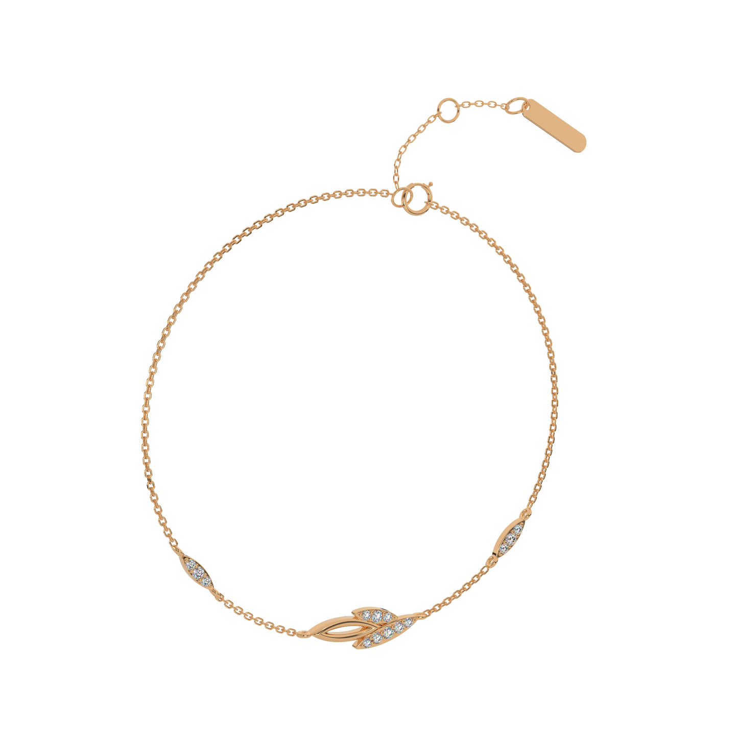 Serene Sapphire Diamond Bracelet 18K