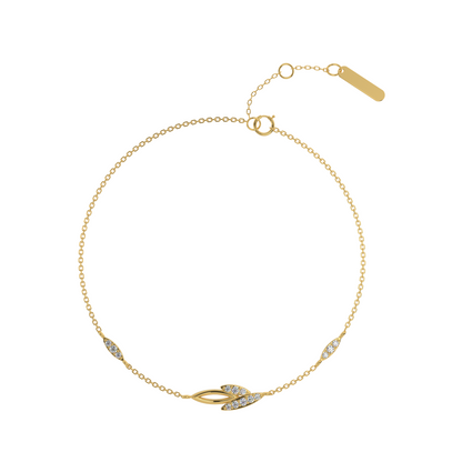 Serene Sapphire Diamond Bracelet 18K