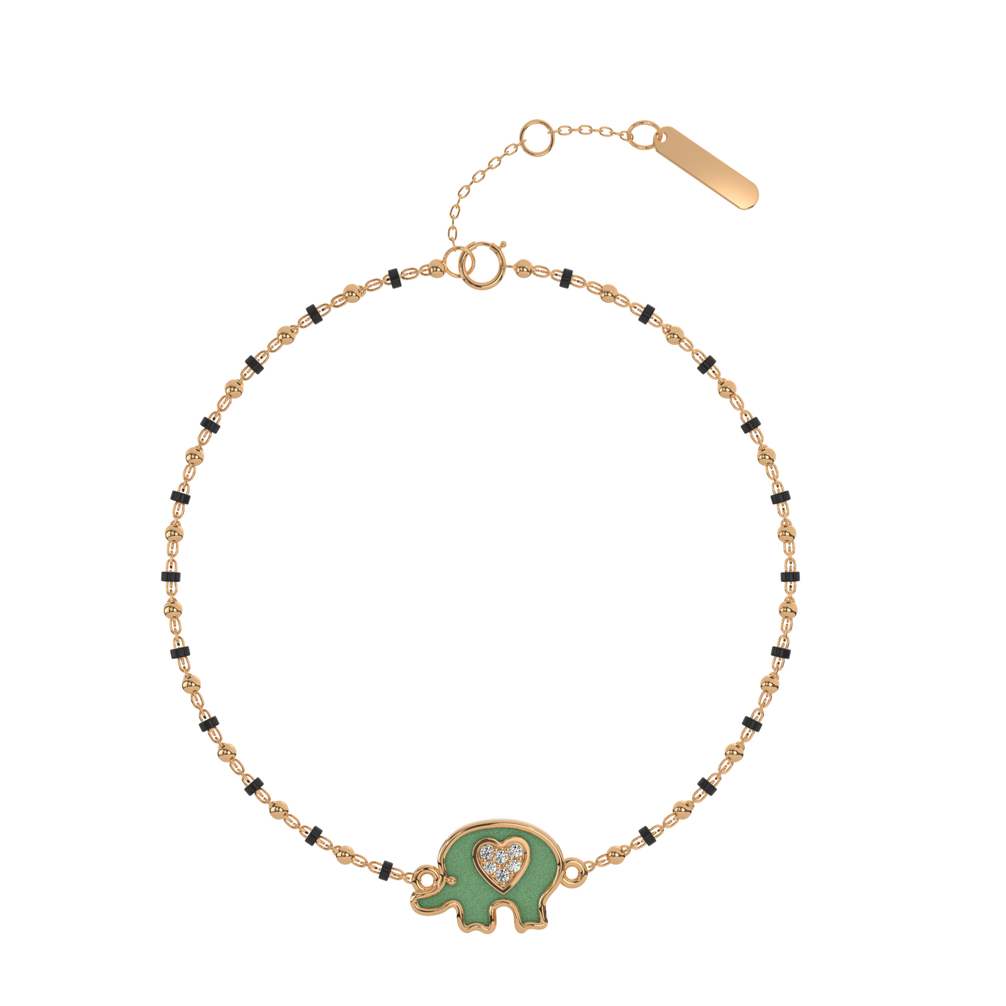 Opulent Oasis Diamond Chain Bracelet 18K