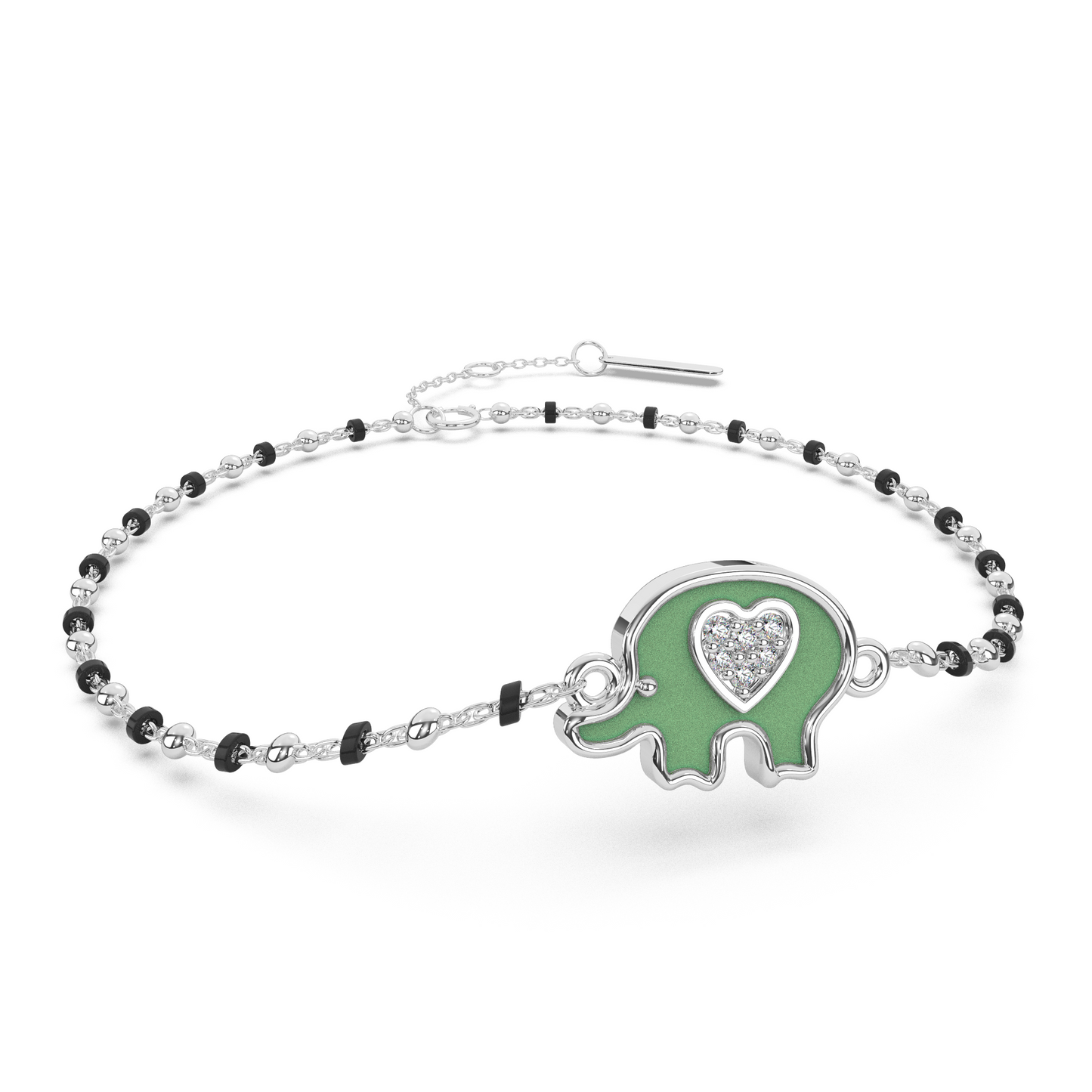 Opulent Oasis Diamond Chain Bracelet 18K