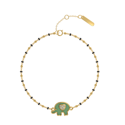 Opulent Oasis Diamond Chain Bracelet 18K