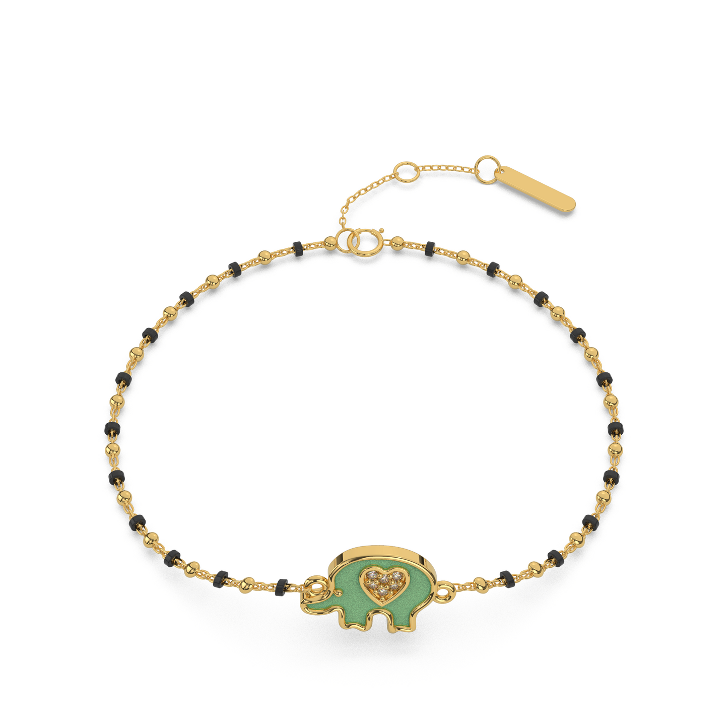 Opulent Oasis Diamond Chain Bracelet 18K