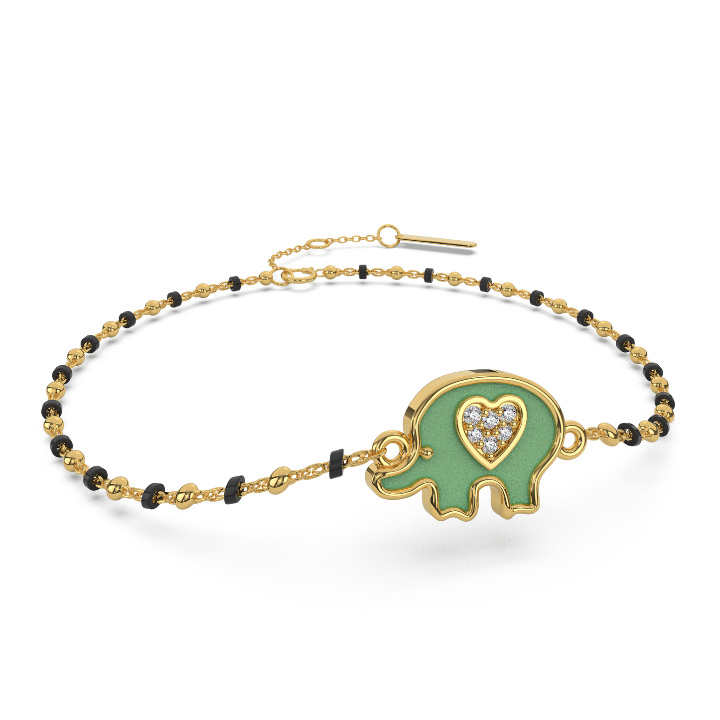 Opulent Oasis Diamond Chain Bracelet 18K