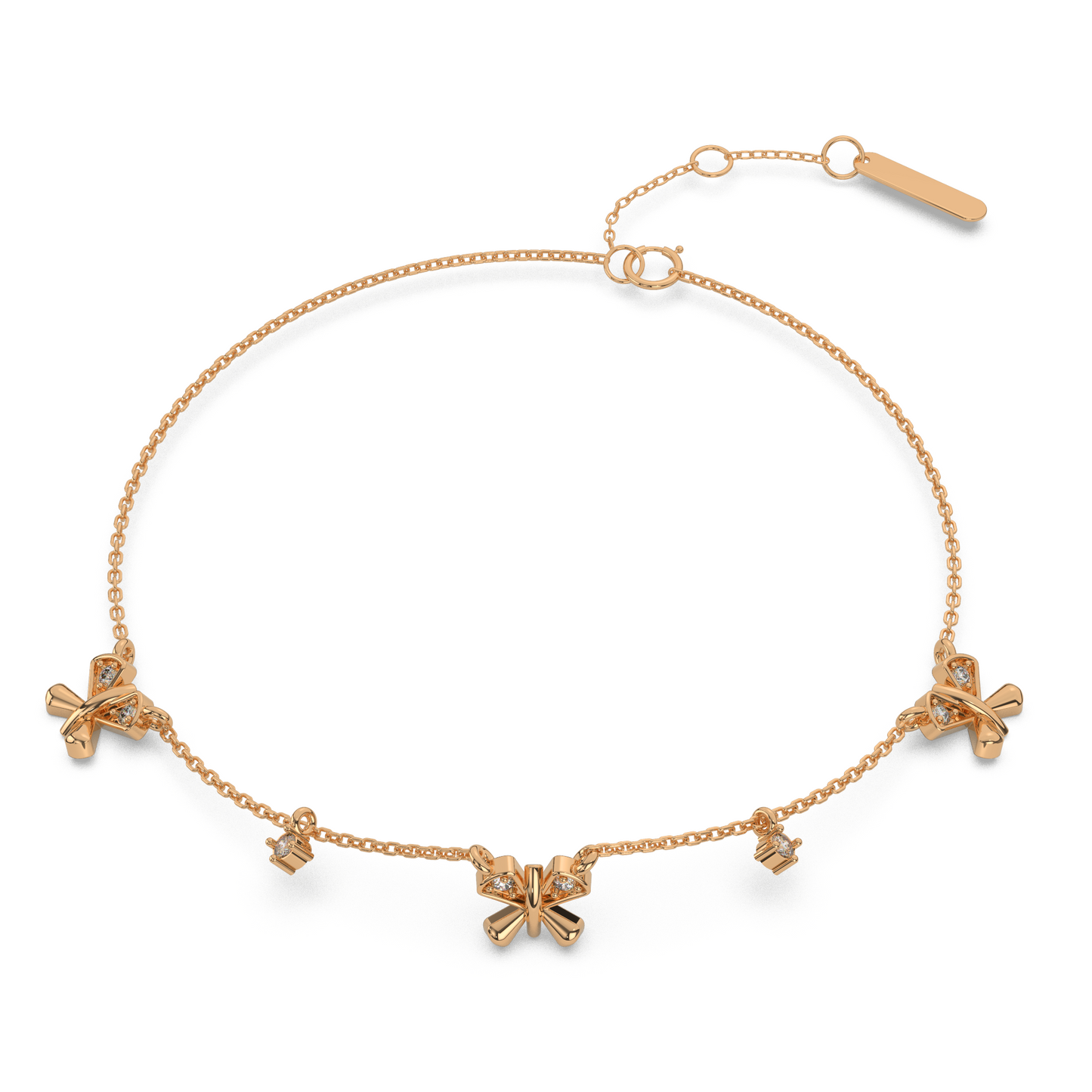 Illuminated Ivy Diamond Bracelet 18K
