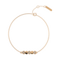 Lustrous Lagoon Diamond Chain Bracelet 18K