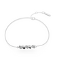 Lustrous Lagoon Diamond Chain Bracelet 18K