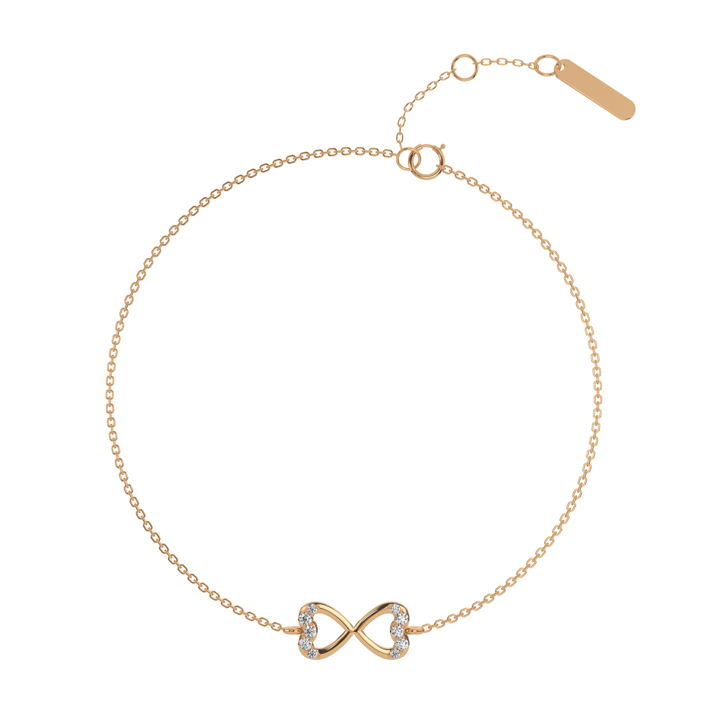 Radiance Reflection Diamond Bracelet 18K