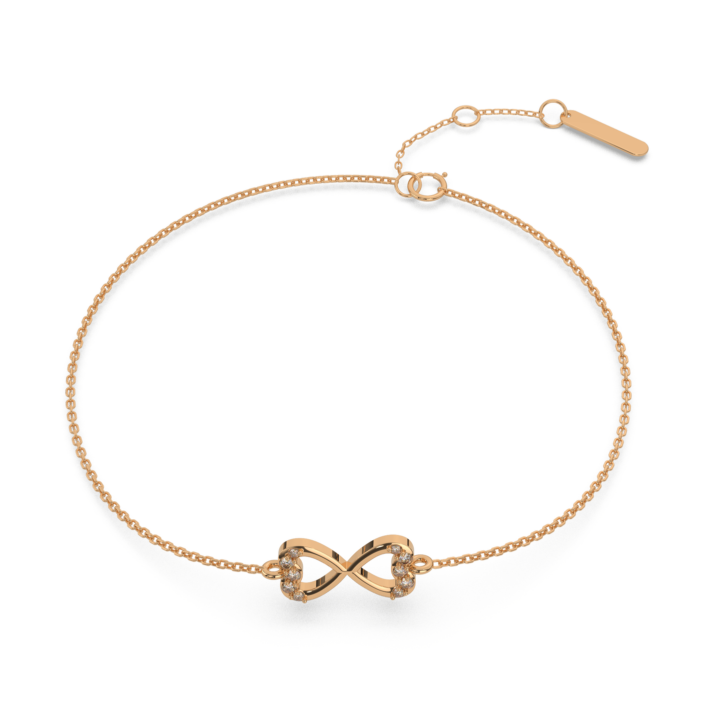 Radiance Reflection Diamond Bracelet 18K