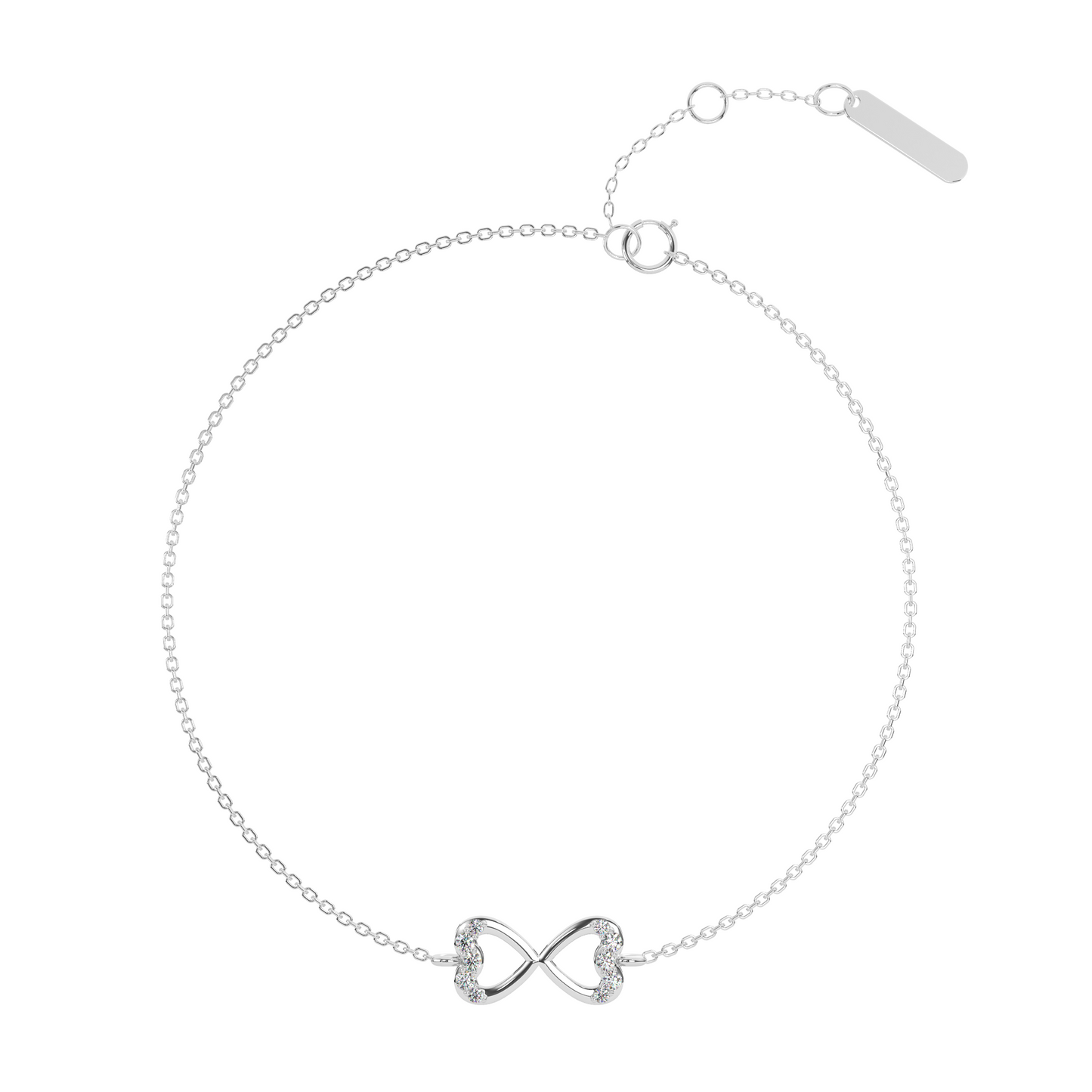 Radiance Reflection Diamond Bracelet 18K