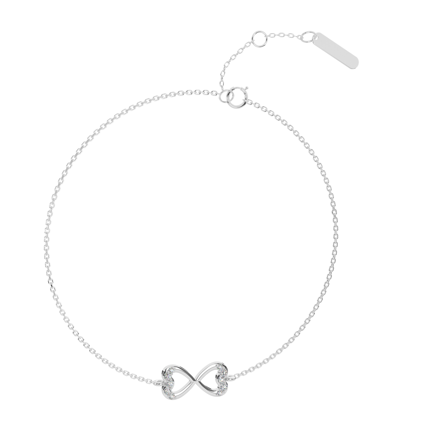 Radiance Reflection Diamond Bracelet 18K