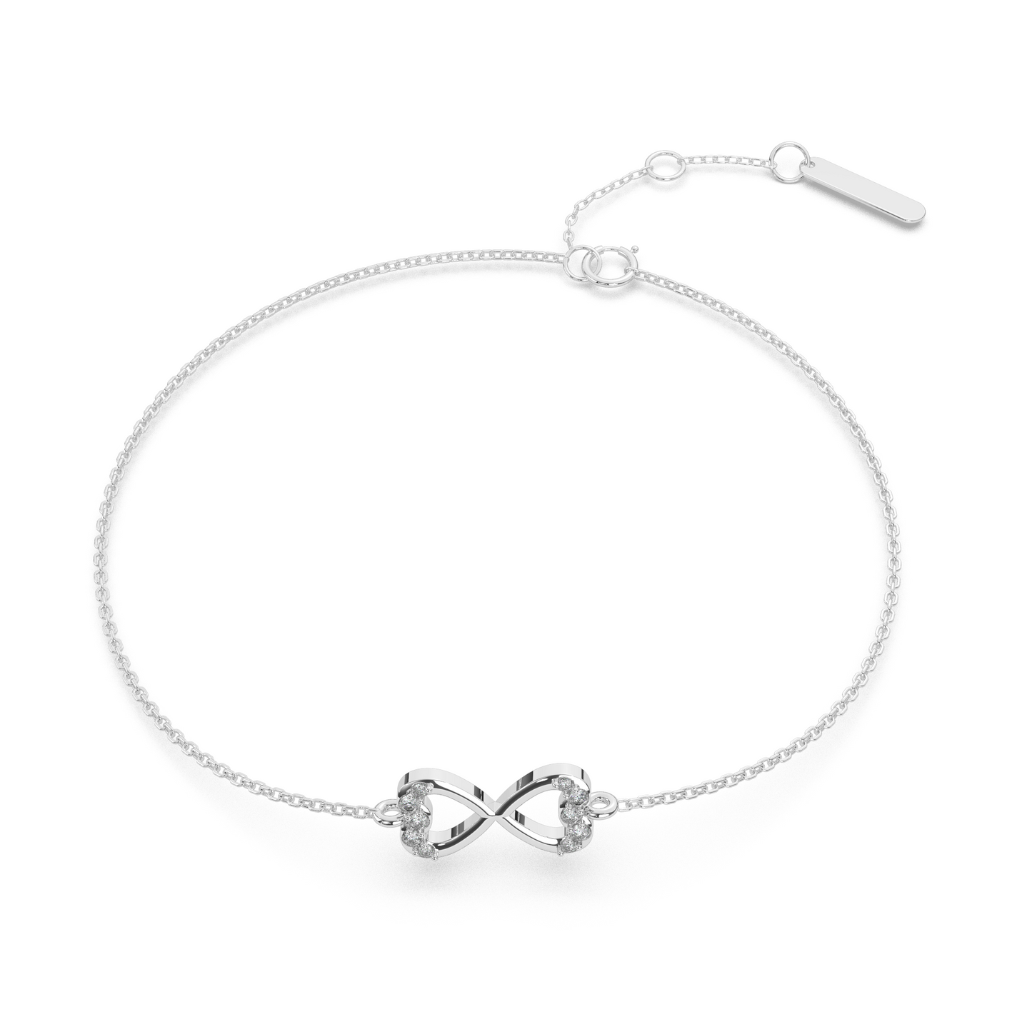 Radiance Reflection Diamond Bracelet 18K