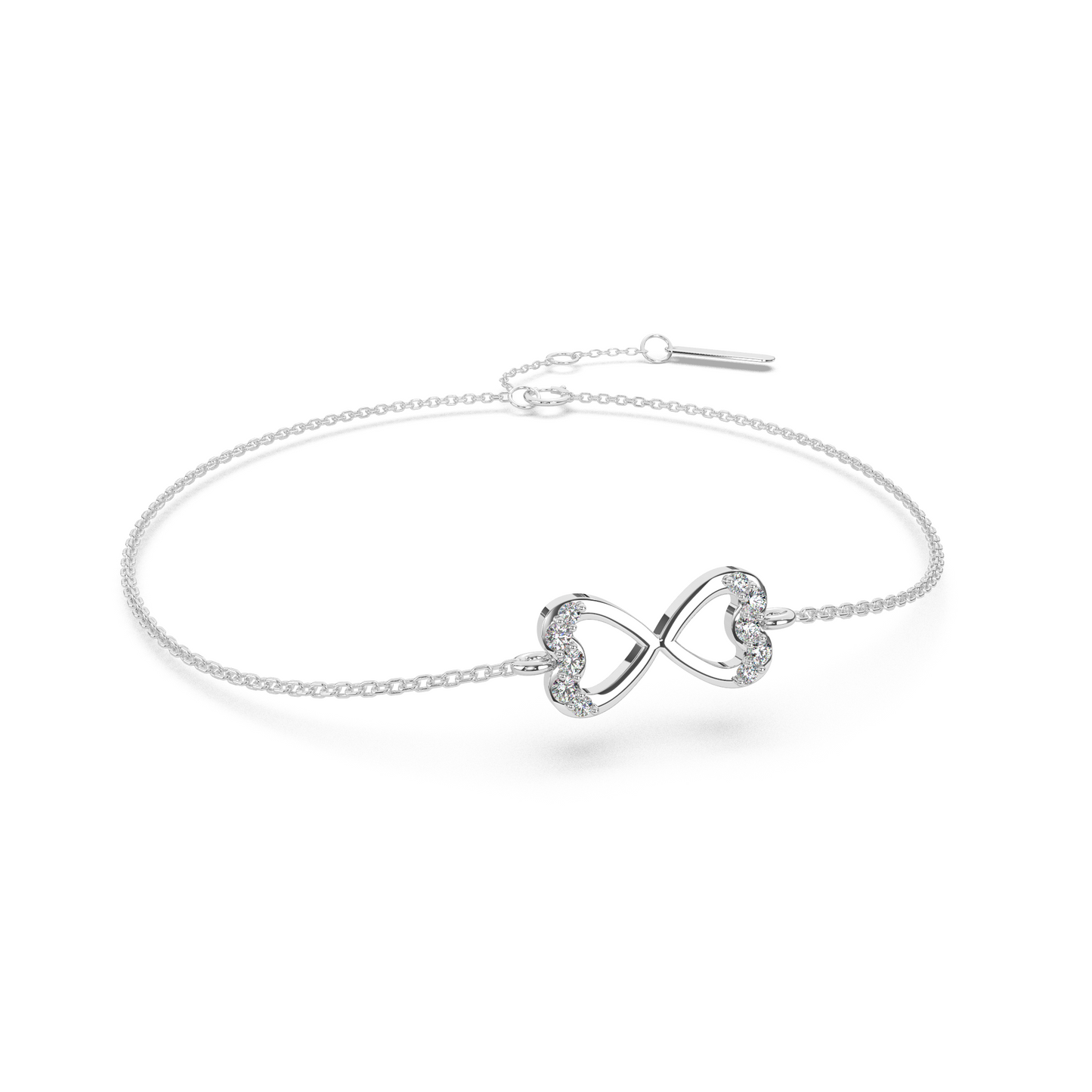 Radiance Reflection Diamond Bracelet 18K