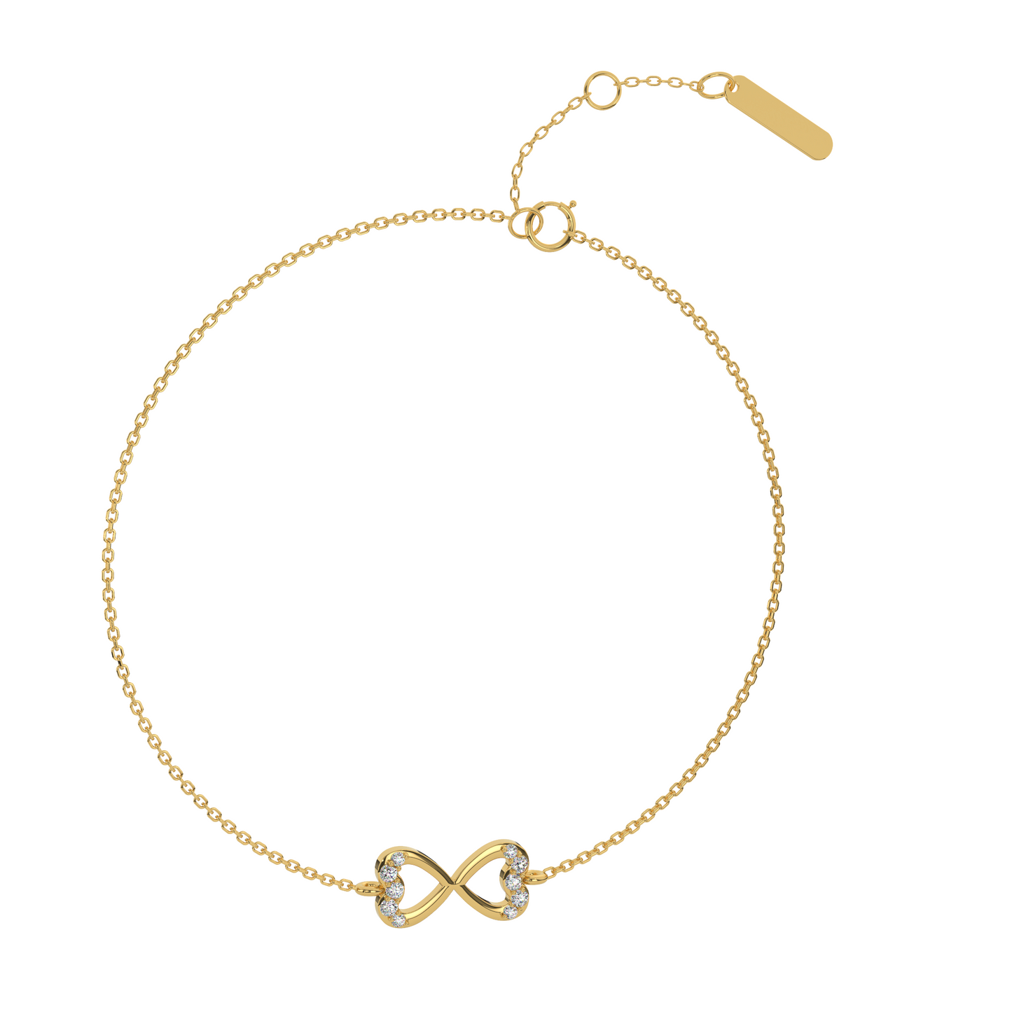 Radiance Reflection Diamond Bracelet 18K
