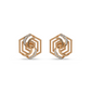 Radiant Gem Diamond Earring 18K