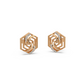 Radiant Gem Diamond Earring 18K